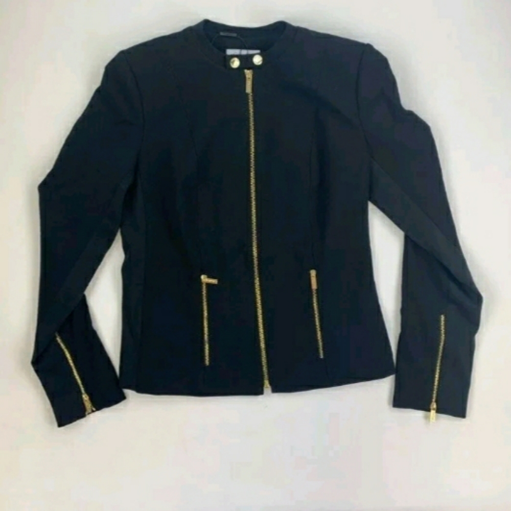 Calvin Klein XL Navy Moto Jacket
